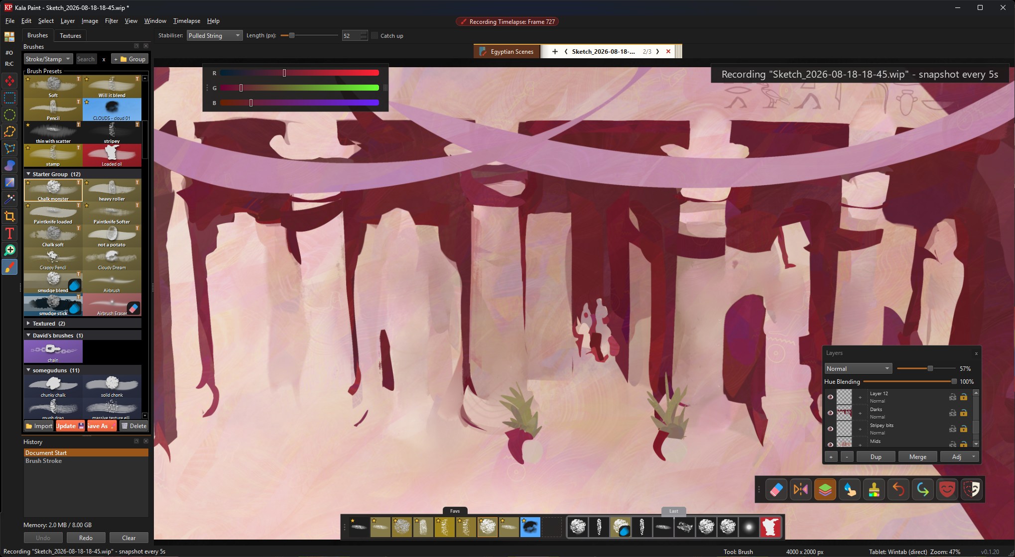 Kala Paint interface preview